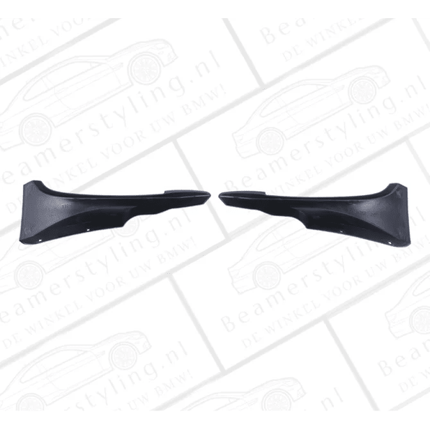 Splitters - BMW E92 / E93 - Voor M Pakket - Hoogglans Zwart | 2010-2014 - Beamerstyling.nl