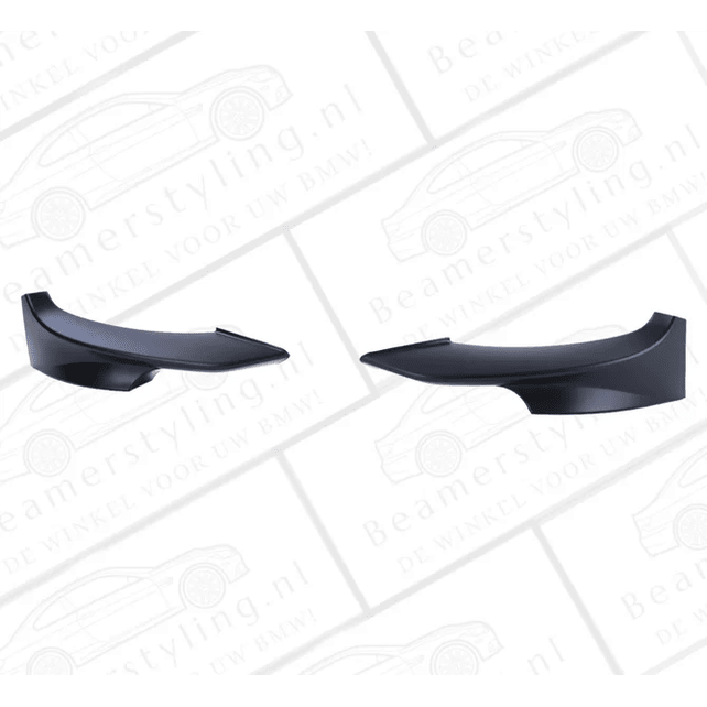 Splitters - BMW E92 / E93 - Voor M Pakket - Mat Zwart | 2010-2014 - Beamerstyling.nl