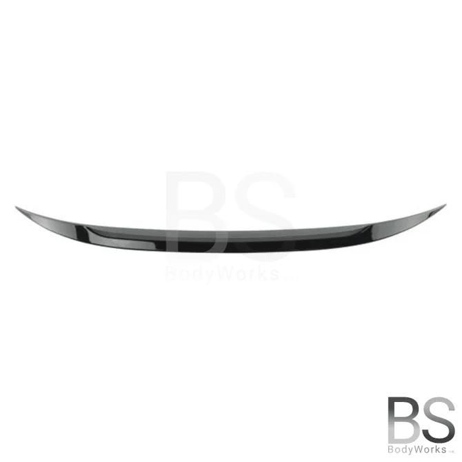Spoiler - BMW 1 Serie E82 Coupé - Mp Look - Hoogglans Metallic Zwart | 07 - 13 - Beamerstyling.nl