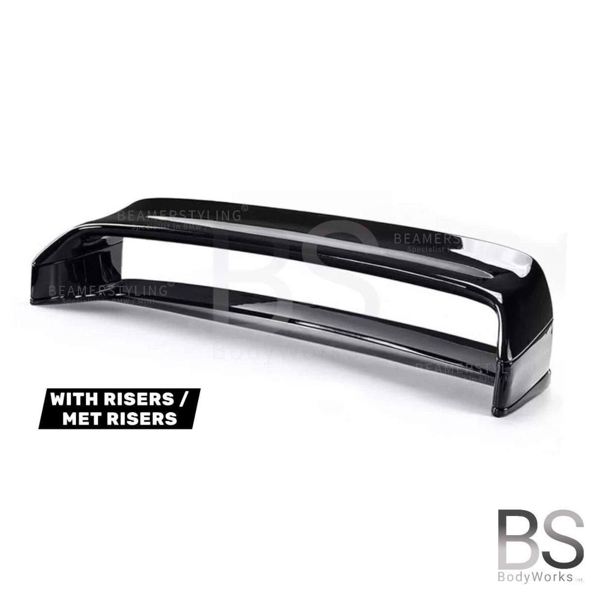 Spoiler - BMW 5 Serie E39 Sedan - Hamann Style - Hoogglans Zwart | 95 - 03 - Beamerstyling.nl