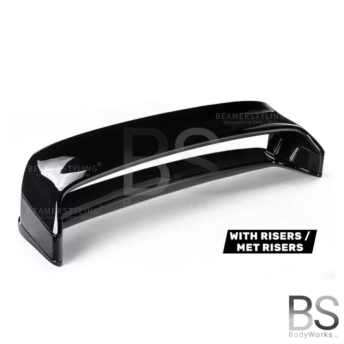 Spoiler - BMW 5 Serie E39 Sedan - Hamann Style - Hoogglans Zwart | 95 - 03 - Beamerstyling.nl