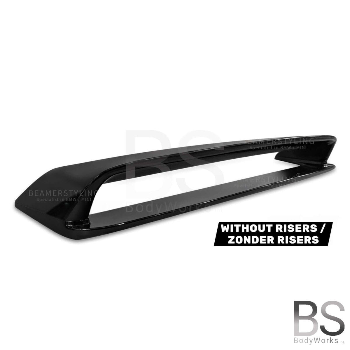 Spoiler - BMW 5 Serie E39 Sedan - Hamann Style - Hoogglans Zwart | 95 - 03 - Beamerstyling.nl