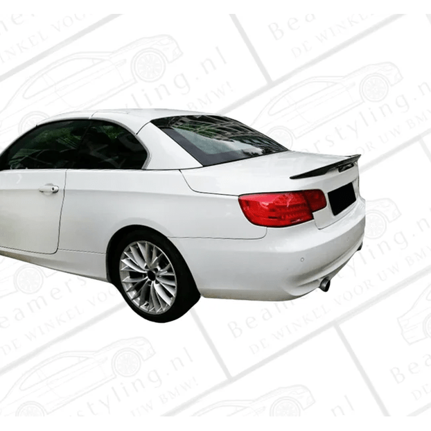 Spoiler - BMW E93 Cabrio - M Performance Look - Hoogglans Zwart - Beamerstyling.nl
