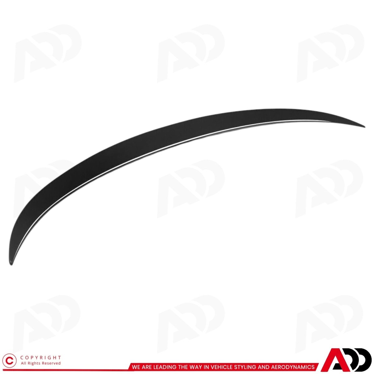 Spoiler - BMW F10 Sedan - M Performance style - Hoogglans zwart | 10 - 17 - Beamerstyling.nl