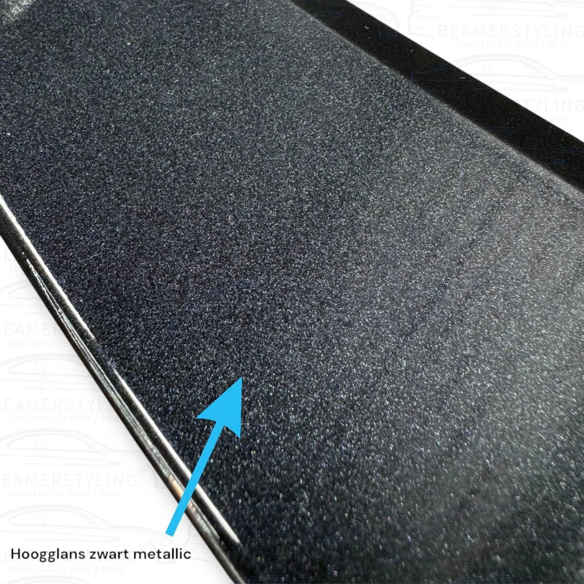 Spoiler - BMW F30 & M3 F80 - Performance look - Hoogglans zwart metallic | 11 - 19 - Beamerstyling.nl