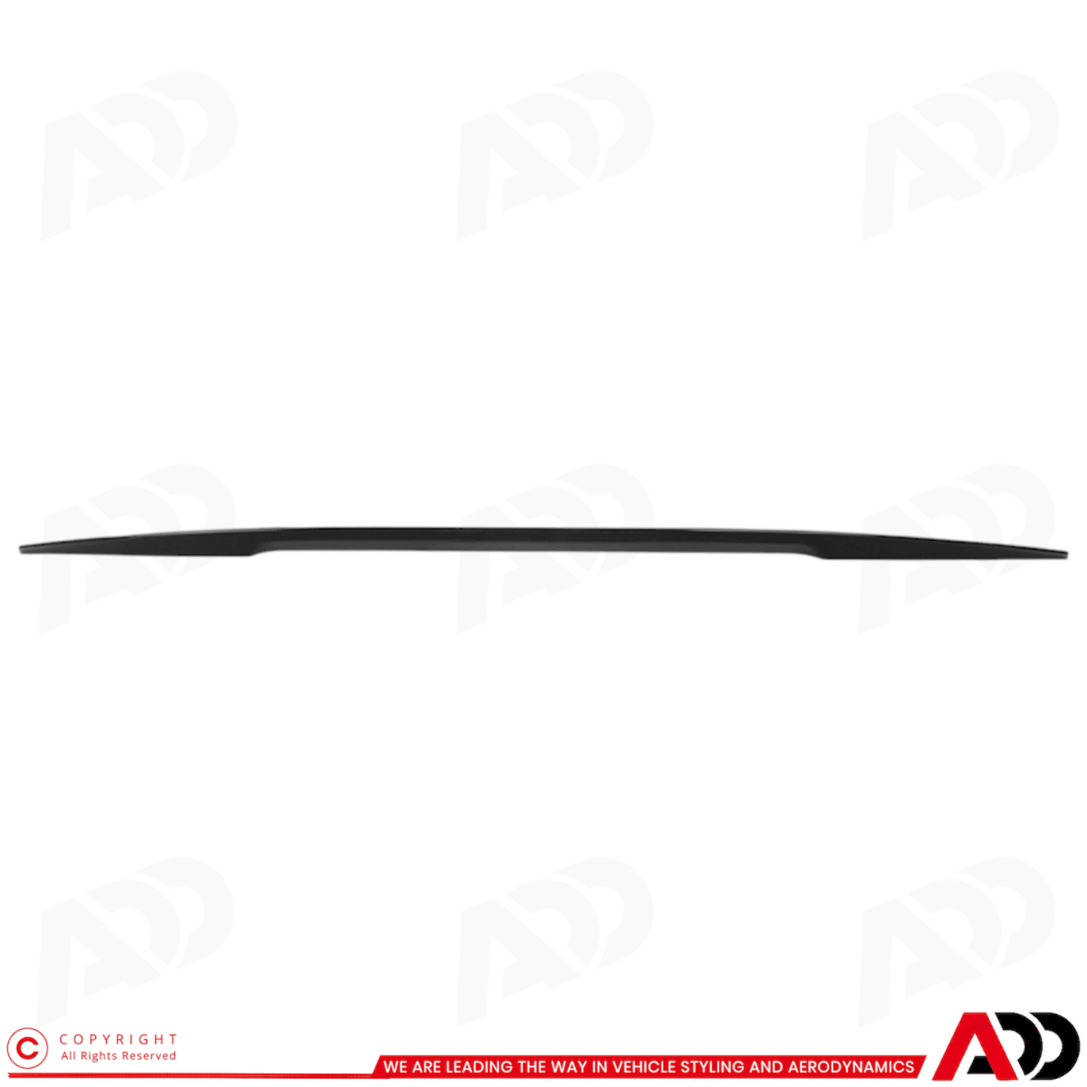 Spoiler - BMW F36 Gran Coupé - M Performance look V2 - Hoogglans zwart | 14 - 21 - Beamerstyling.nl