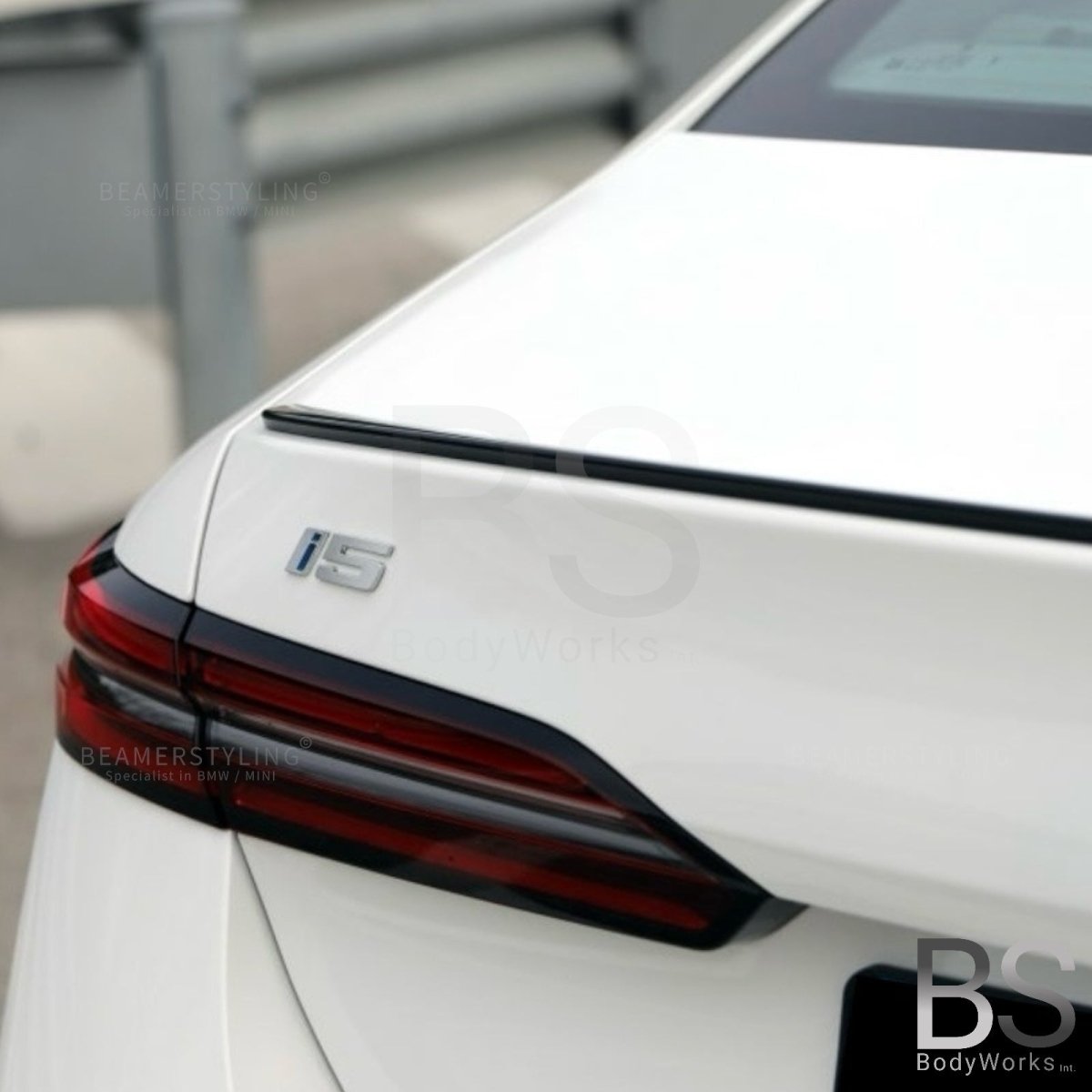 Spoiler Lip - BMW G60 / G90 Sedan - M5 Look - Hoogglans Zwart | 23+ - Beamerstyling.nl