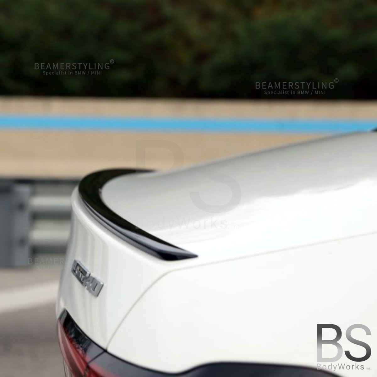 Spoiler Lip - BMW G60 / G90 Sedan - M5 Look - Hoogglans Zwart | 23+ - Beamerstyling.nl