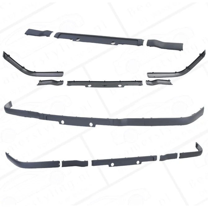 Stootlijsten Set - BMW 3 Serie E36 - Voor M Pakket Bumper - 1990-1999 - Beamerstyling.nl
