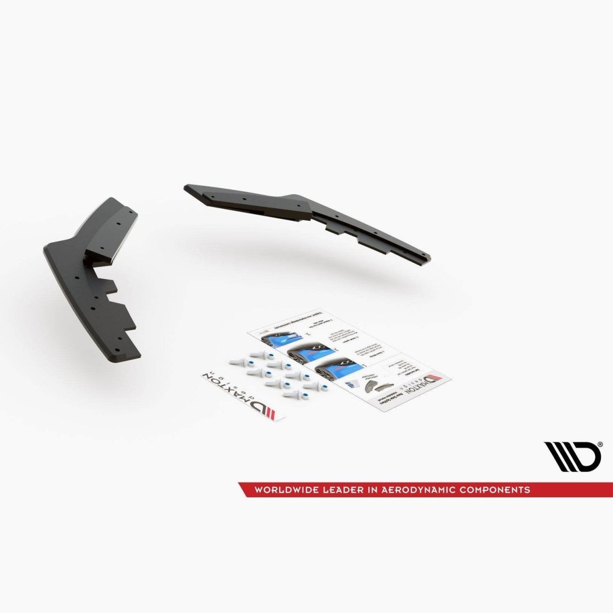 Street Pro Achterbumper Splitters - BMW F20 / F21 - M Pakket - Maxton Design | 2011 - 2015 - Beamerstyling.nl
