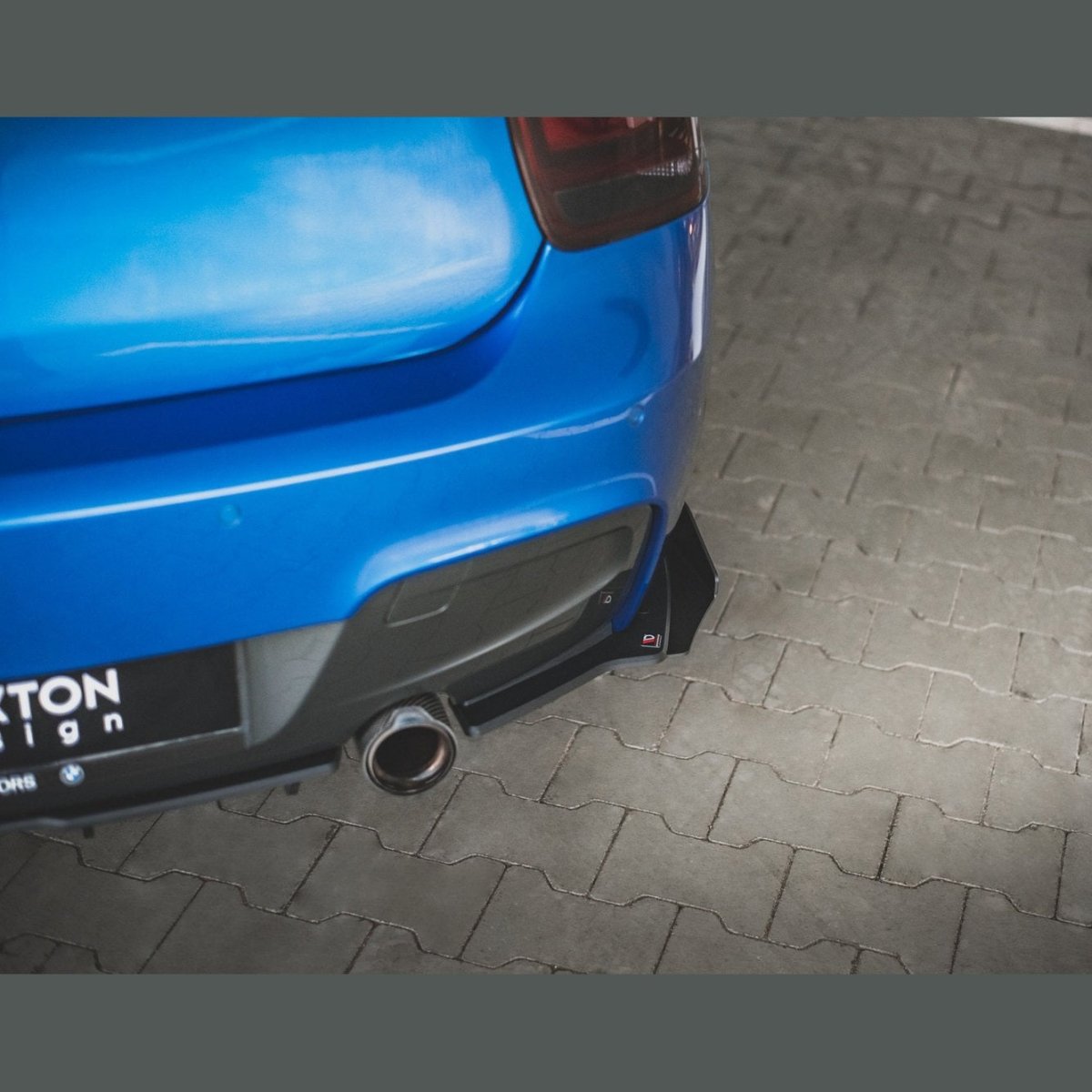 Street Pro Achterbumper Splitters + Vinnen - BMW F20 / F21 - M Pakket - Maxton Design | 2011 - 2015 - Beamerstyling.nl