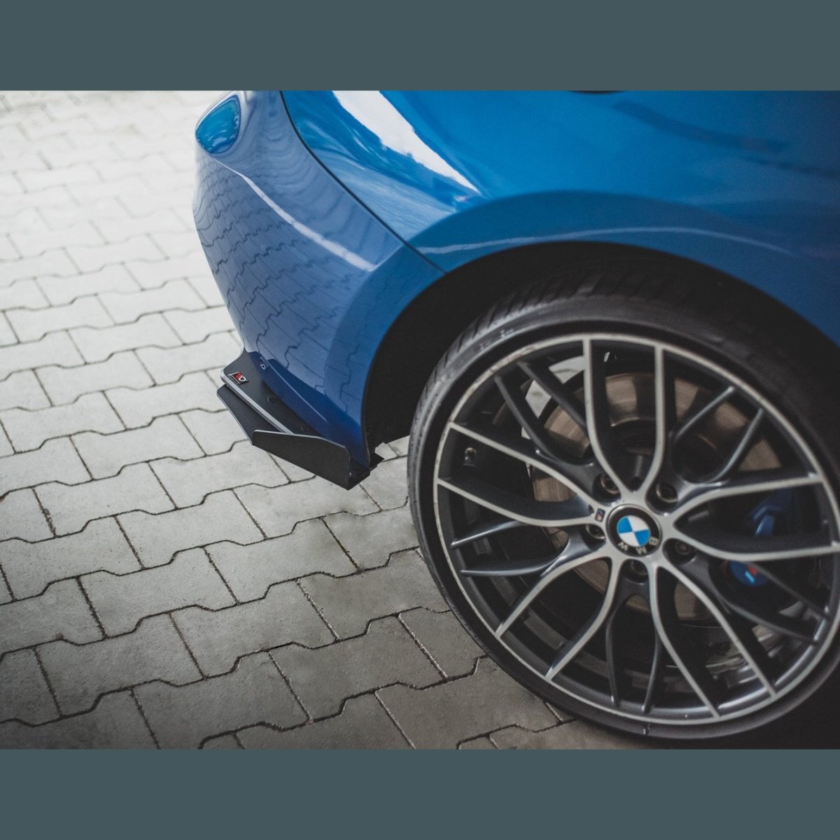 Street Pro Achterbumper Splitters + Vinnen - BMW F20 / F21 - M Pakket - Maxton Design | 2011 - 2015 - Beamerstyling.nl