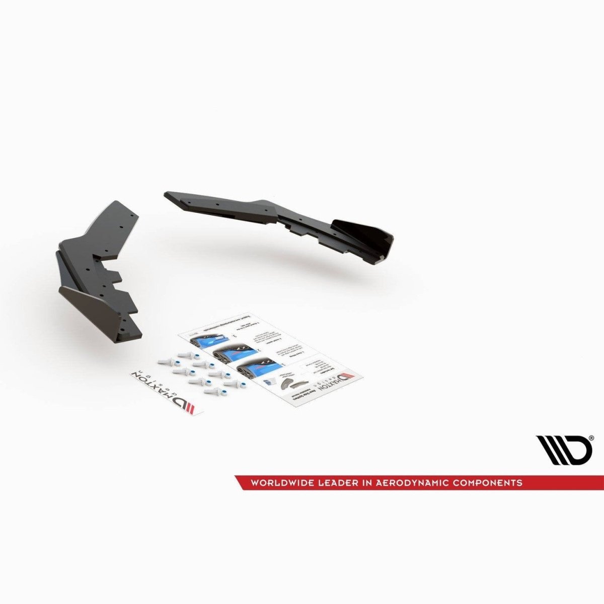 Street Pro Achterbumper Splitters + Vinnen - BMW F20 / F21 - M Pakket - Maxton Design | 2011 - 2015 - Beamerstyling.nl