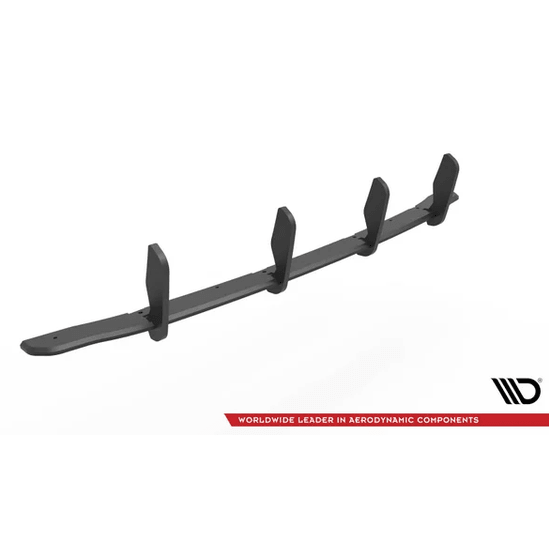 Street Pro Diffuser - BMW G30 / G31 - Maxton Design — Zwart / Rood - Beamerstyling.nl