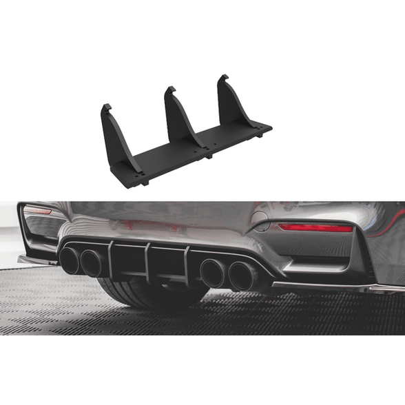 Street Pro Diffuser - BMW M3 F80 & M4 F82 / F83 - Maxton Design - Beamerstyling.nl