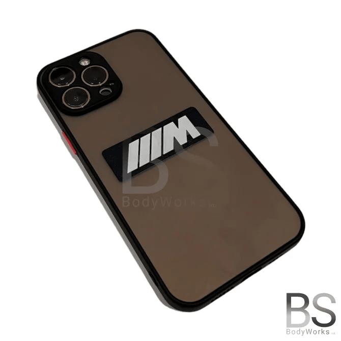 Telefoon Hoesje - Met M Logo Design - Apple Iphone 13 / 14 / 15 — Apple Iphone 13 - Beamerstyling.nl