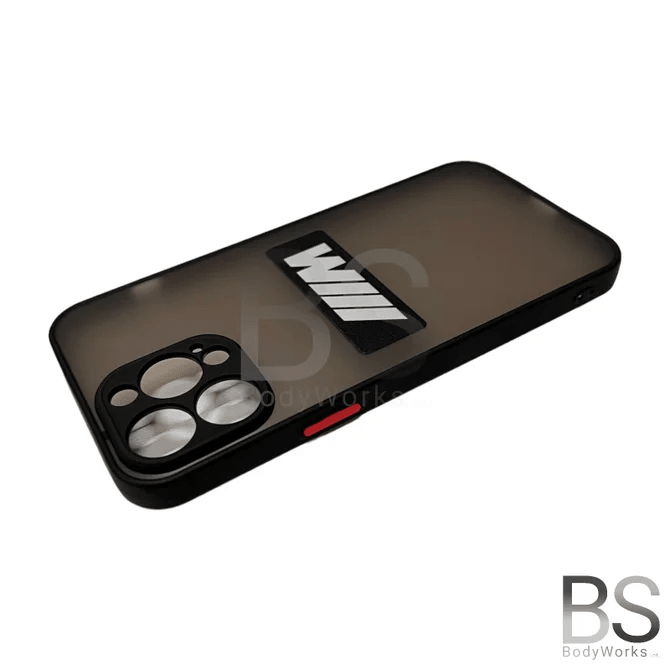 Telefoon Hoesje - Met M Logo Design - Apple Iphone 13 / 14 / 15 — Apple Iphone 13 Pro - Beamerstyling.nl