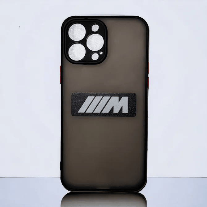 Telefoon Hoesje - Met M Logo Design - Apple Iphone 13 / 14 / 15 — Apple Iphone 14 Pro - Beamerstyling.nl