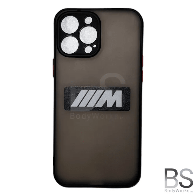 Telefoon Hoesje - Met M Logo Design - Apple Iphone 13 / 14 / 15 — Apple Iphone 15 - Beamerstyling.nl