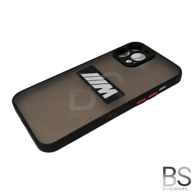 Telefoon Hoesje - Met M Logo Design - Apple Iphone 13 / 14 / 15 — Apple Iphone 15 Pro - Beamerstyling.nl