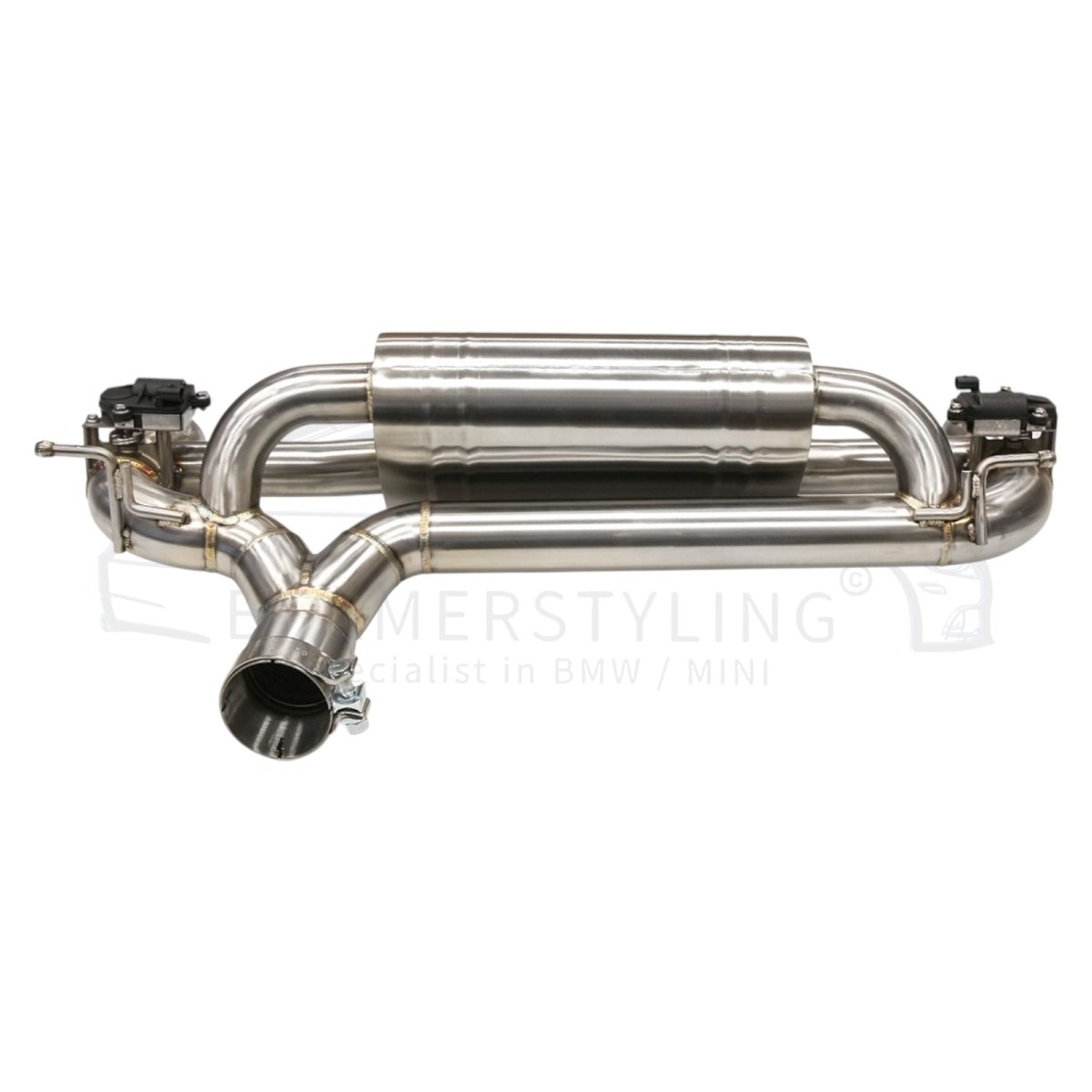 Uitlaatsysteem - BMW F30 F31 F32 F33 F36 335I 435I N55 - Cat - Back - Active - Turboflow - Beamerstyling.nl