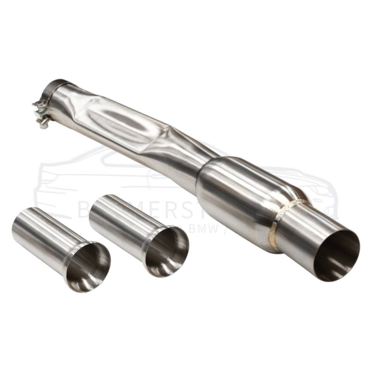 Uitlaatsysteem - BMW F30 F31 F32 F33 F36 335I 435I N55 - Cat - Back - Active - Turboflow - Beamerstyling.nl