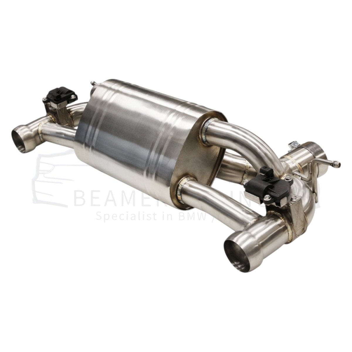 Uitlaatsysteem - BMW F30 F31 F32 F33 F36 335I 435I N55 - Cat - Back - Active - Turboflow - Beamerstyling.nl