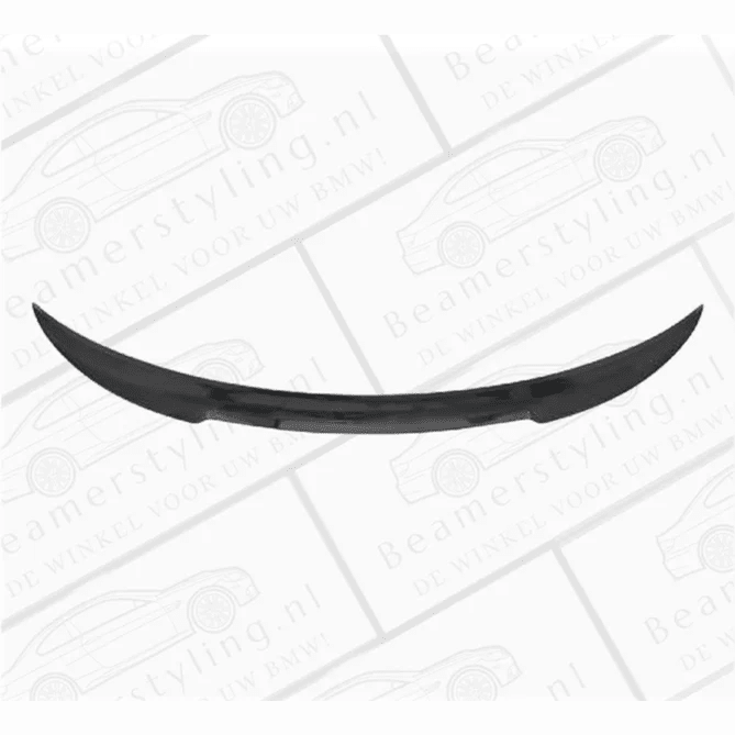 V-Style Spoiler BMW E90 Sedan Glanzend Zwart - Beamerstyling.nl