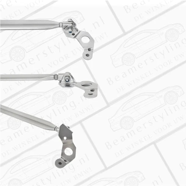 Veerpootbrug - BMW E81 / E82 / E87 - Aluminium - Verstelbaar | 04-12 - Beamerstyling.nl