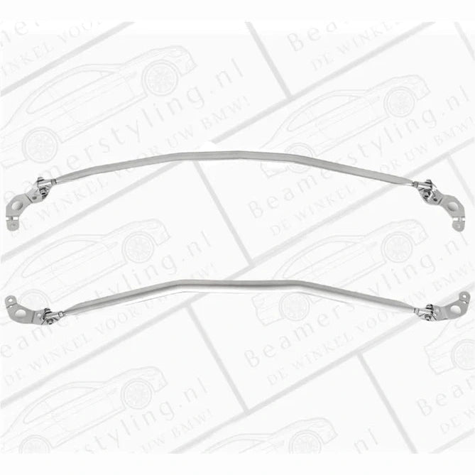 Veerpootbrug - BMW E81 / E82 / E87 - Aluminium - Verstelbaar | 04-12 - Beamerstyling.nl
