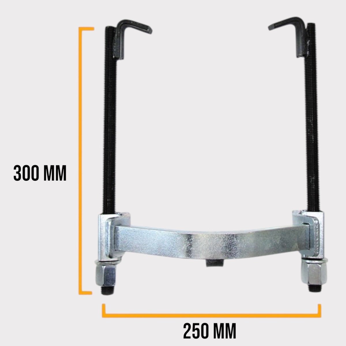 Veerspanner - Voor Montage Van Tuning Veren - Auto’S Tot 1500Kg | Spanbereik 300Mm - Beamerstyling.nl