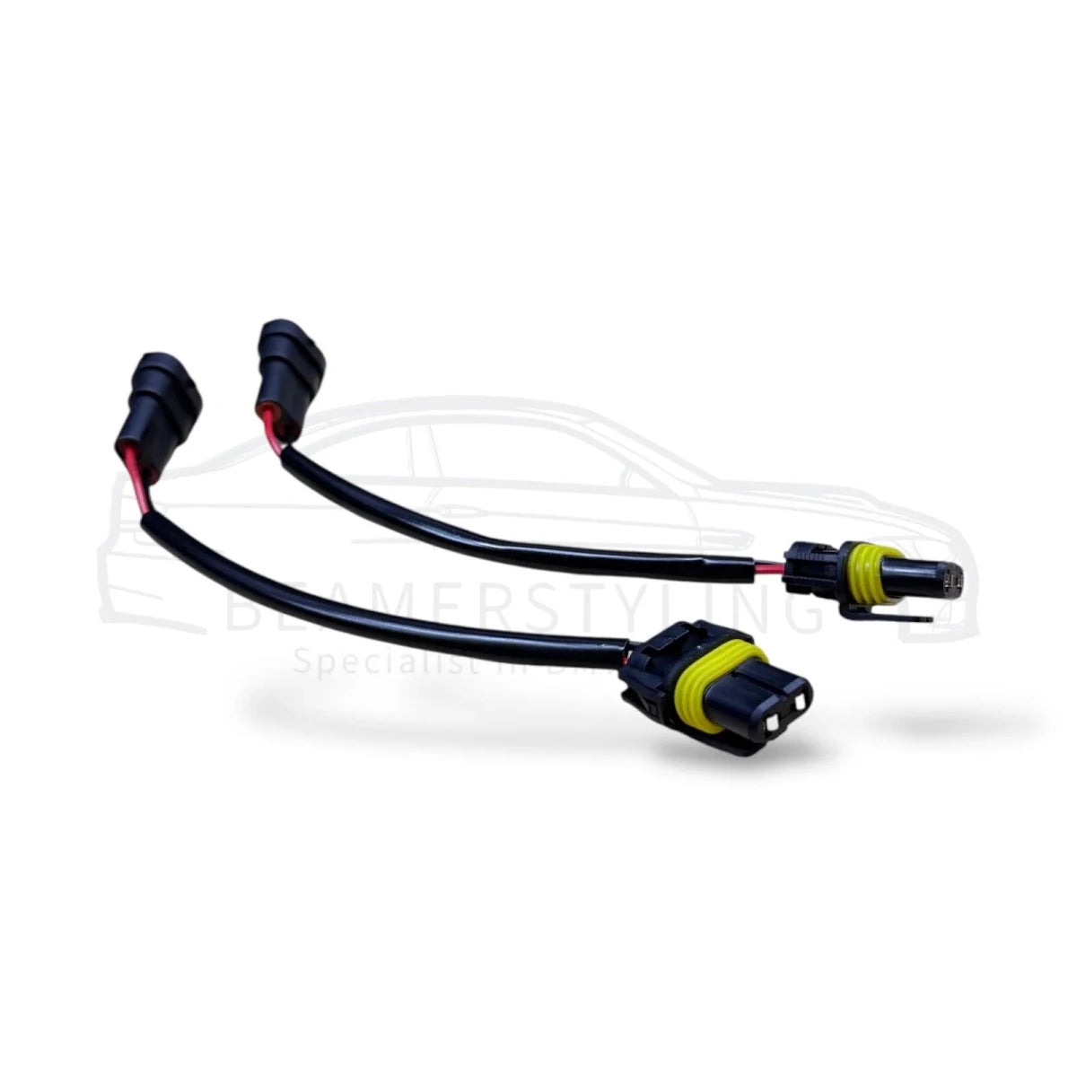 Verloopstekkers - H8/H9/H11 Naar HB4 - Set (2 Stuks) - Voor mistlampen - Beamerstyling.nl