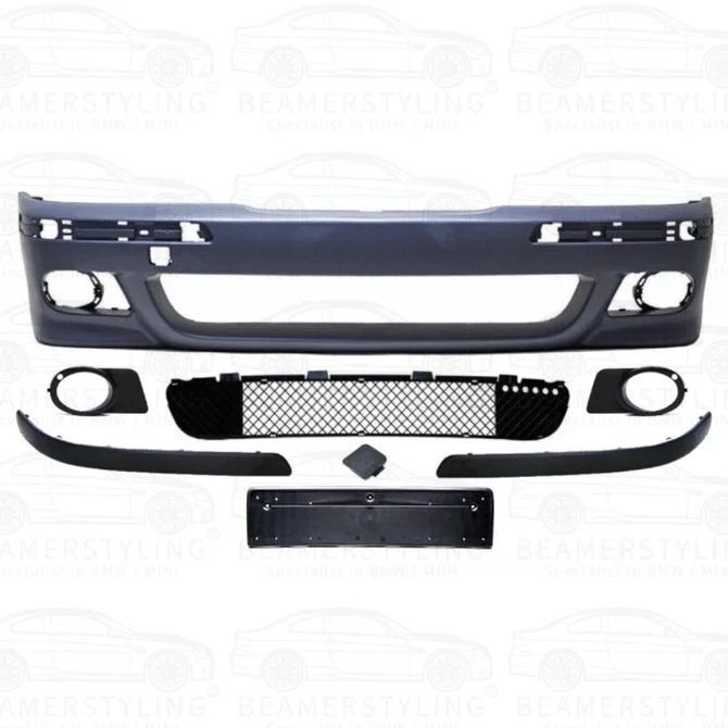 Voorbumper - BMW E39 Sedan / Touring - M Pakket Look | 95-03 — Geen PDC + Geen Sra - Beamerstyling.nl