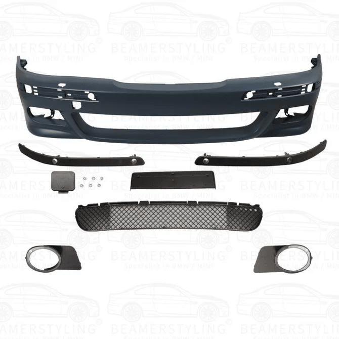 Voorbumper - BMW E39 Sedan / Touring - M Pakket Look - Met PDC/SRA | 95-03 - Beamerstyling.nl