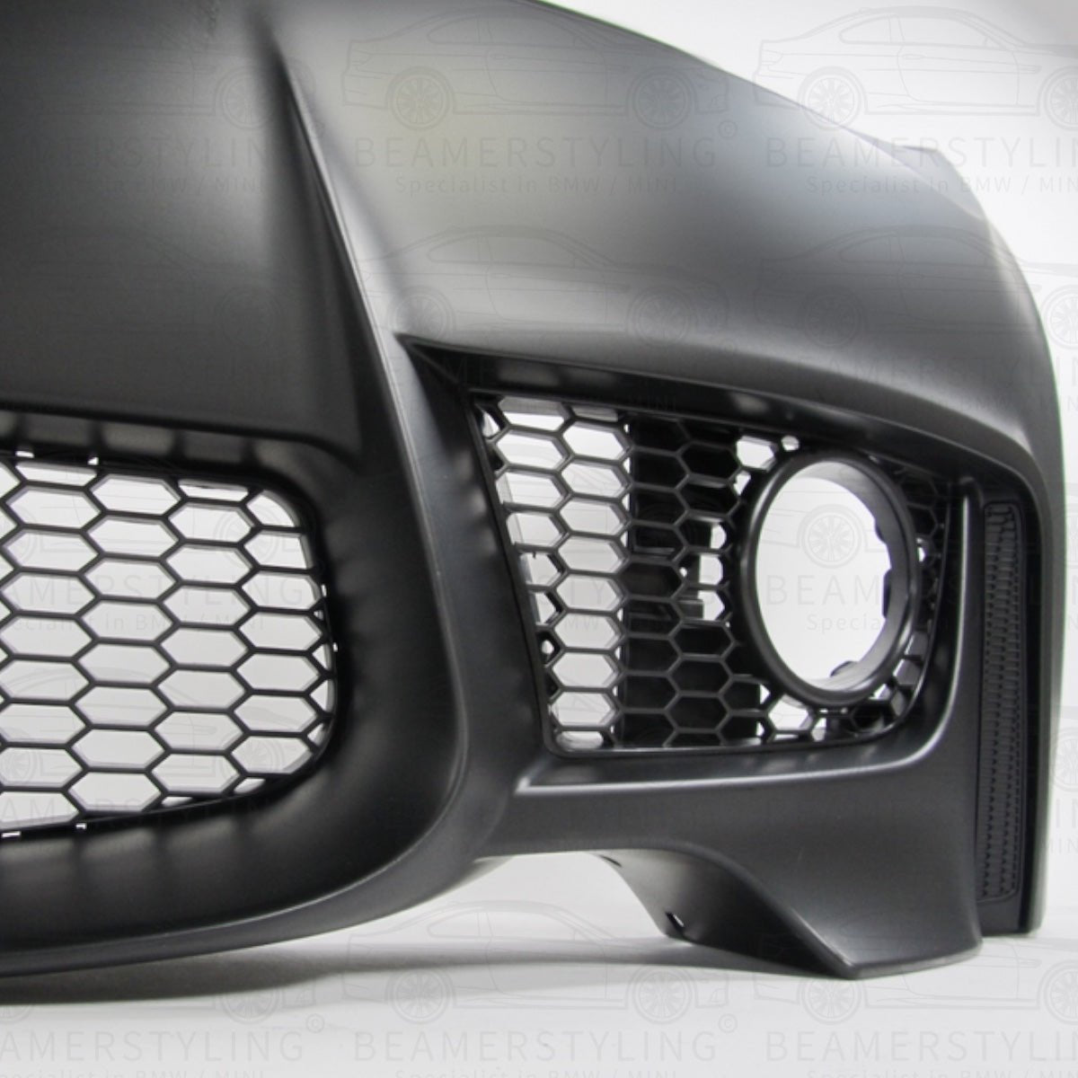 Voorbumper - BMW E81 E87 E82 E88 - Evo 1M Look | 2004-2011 - Beamerstyling.nl