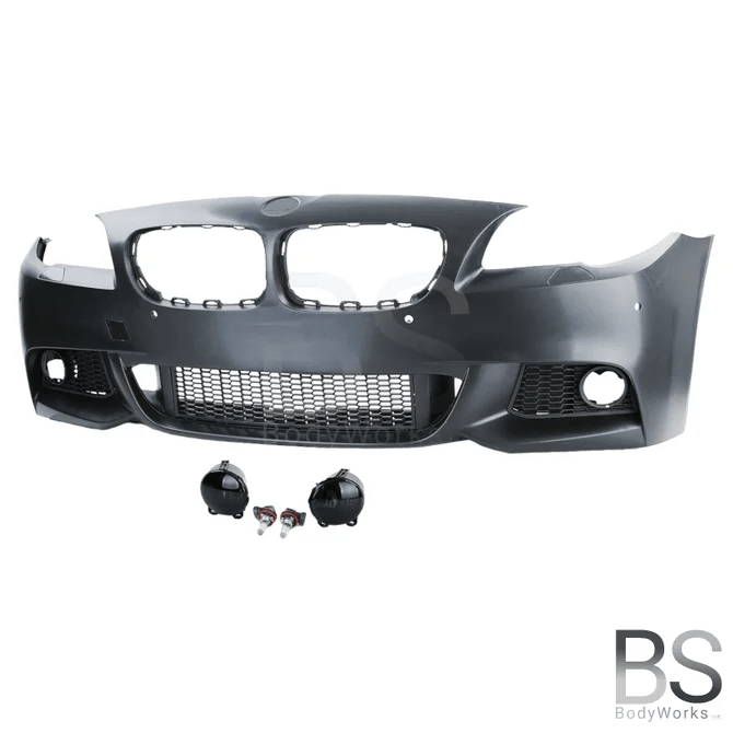 Voorbumper - BMW F10 / F11 - M Pakket Look - PDC + Smoke Mistlampen - Beamerstyling.nl