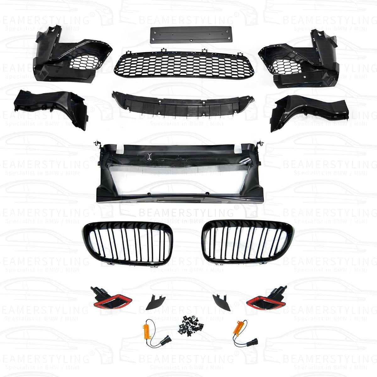 Voorbumper - BMW F20 / F21 - M2 Evo Look | 2015-2019 - Beamerstyling.nl