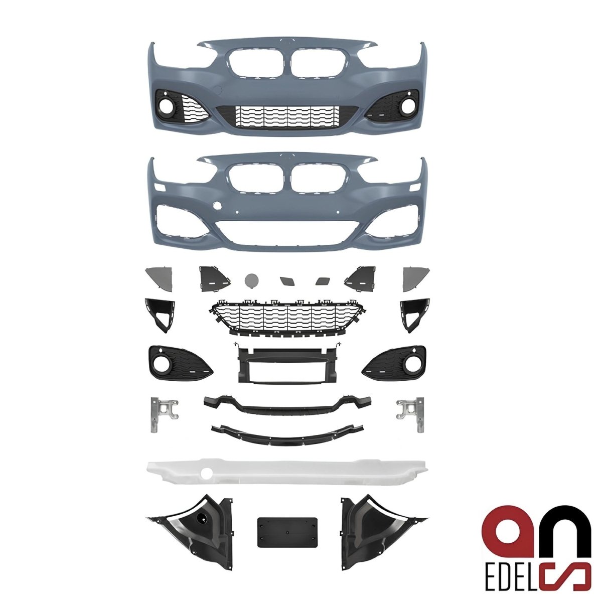 Voorbumper - BMW F20LCI / F21LCI - M Pakket Look | 15-19 - Beamerstyling.nl