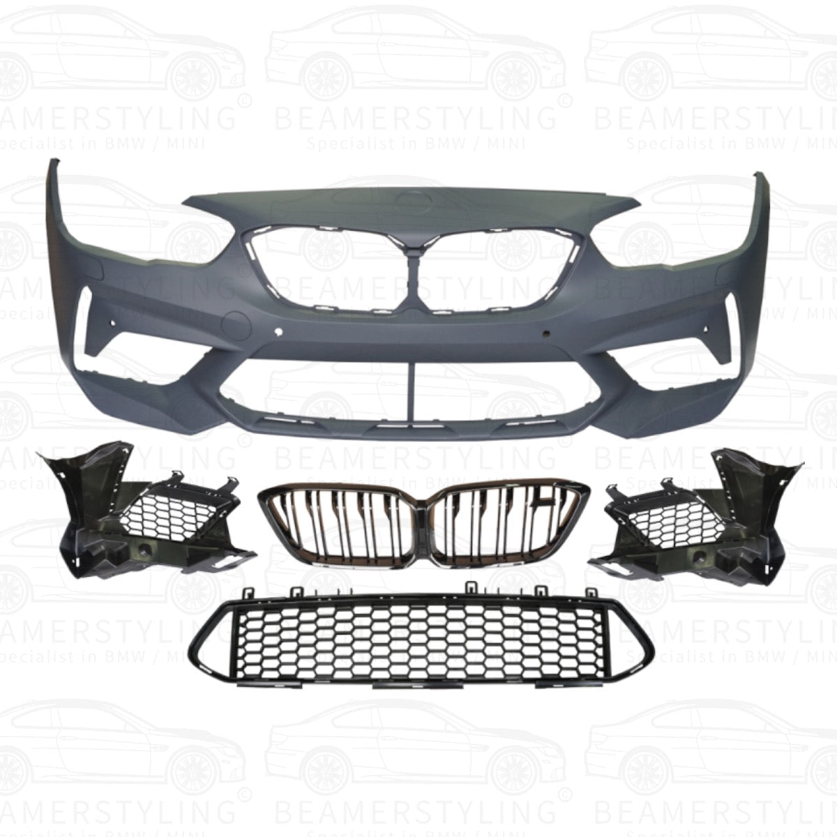 Voorbumper - BMW F20LCI / F21LCI - M2C Look | 2015 - 2019 - Beamerstyling.nl