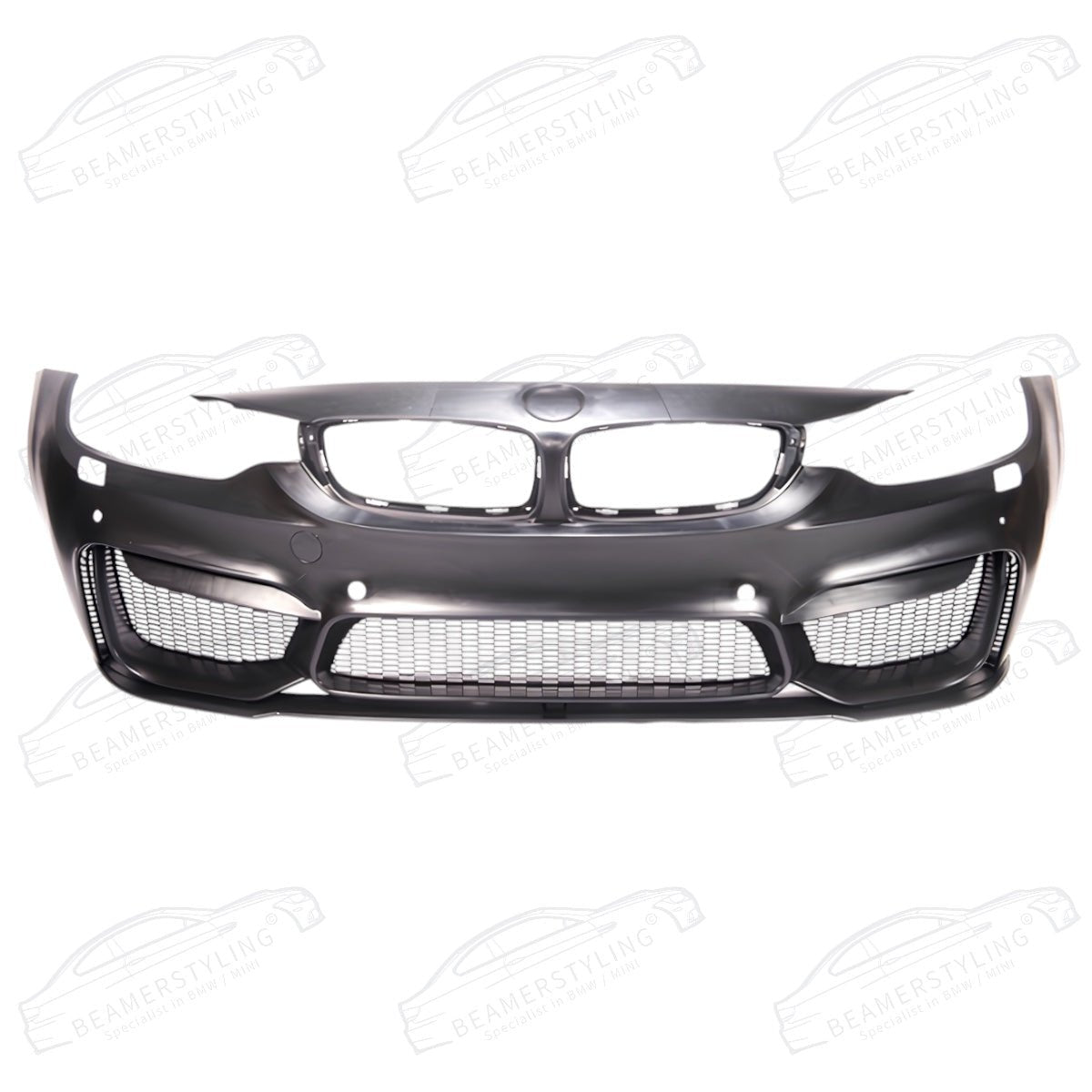 Voorbumper - BMW F32 / F33 / F36 - M4 Look + Front lip - Met PDC/SRA | 2013-2021 - Beamerstyling.nl