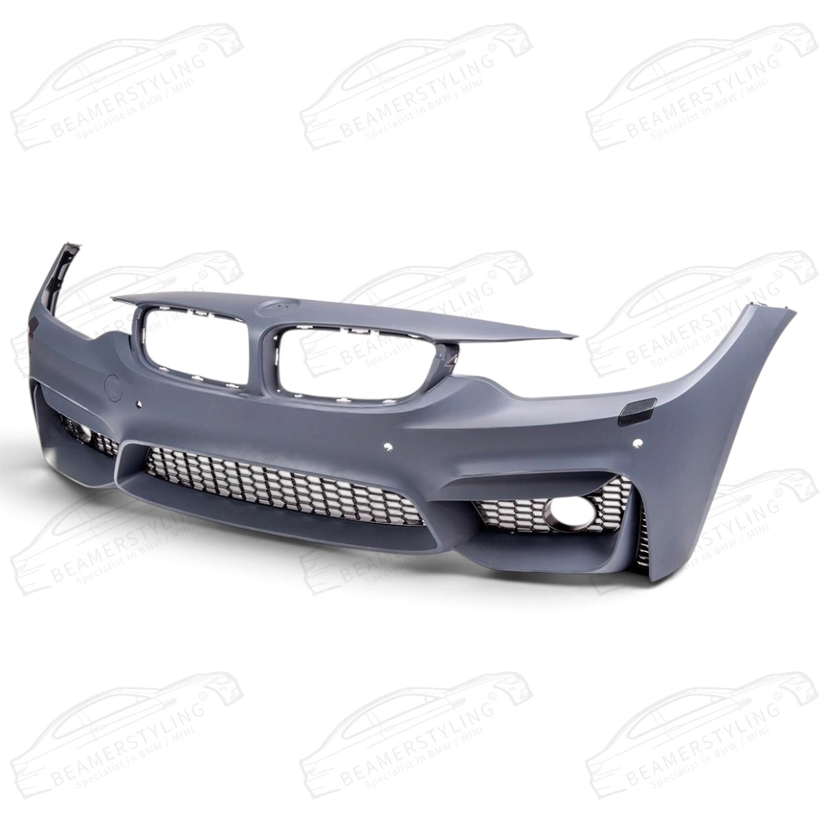 Voorbumper - BMW F32 / F33 / F36 - M4 look - Met PDC & SRA | 2013-2021 - Beamerstyling.nl