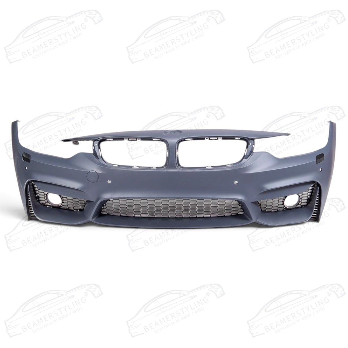 Voorbumper - BMW F32 / F33 / F36 - M4 look - Met PDC & SRA | 2013-2021 - Beamerstyling.nl