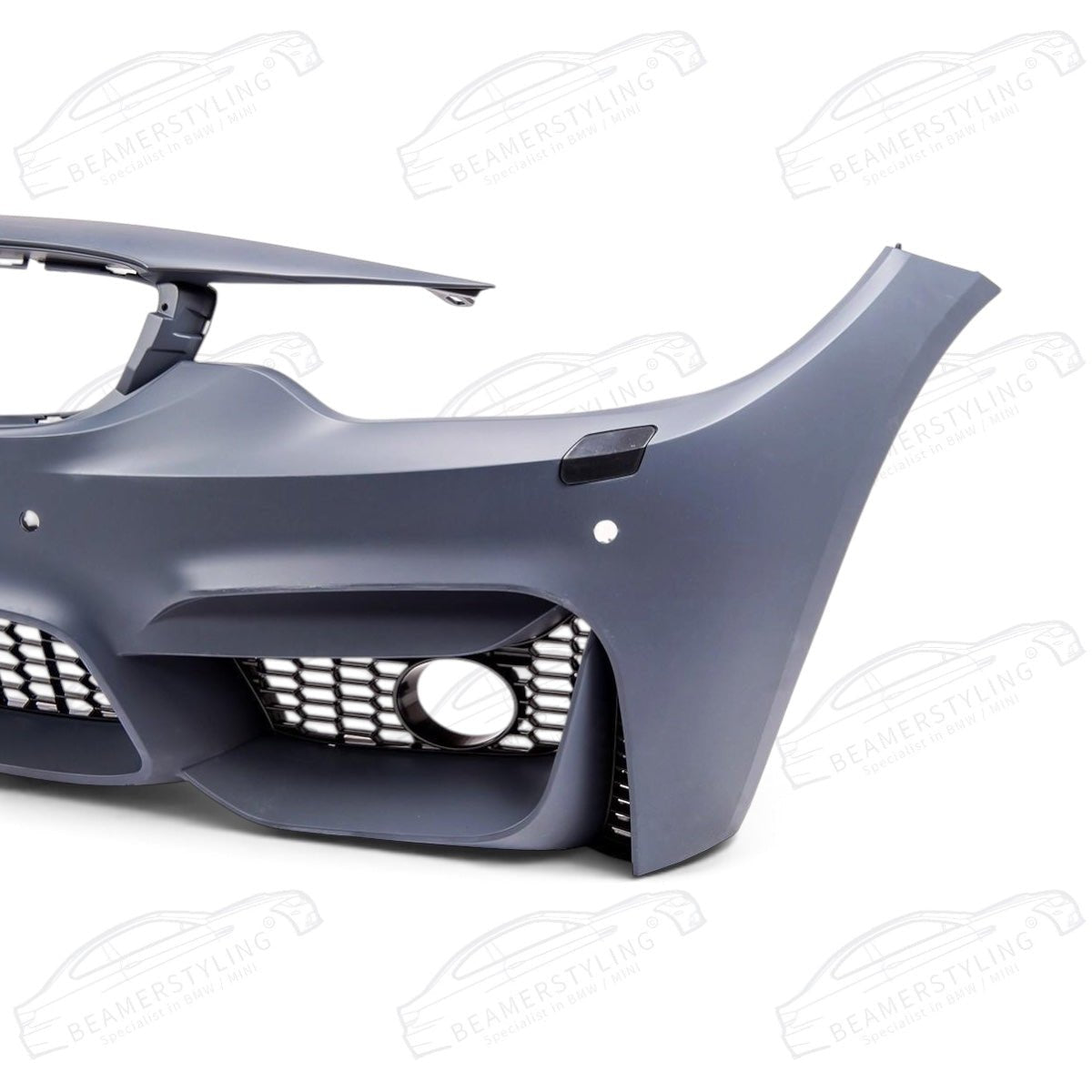 Voorbumper - BMW F32 / F33 / F36 - M4 look - Met PDC & SRA | 2013-2021 - Beamerstyling.nl