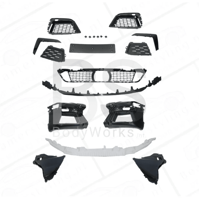 Voorbumper - BMW G30 / G31 LCI - M Pakket Look | 20-23 — Rooster Voor ACC - Beamerstyling.nl