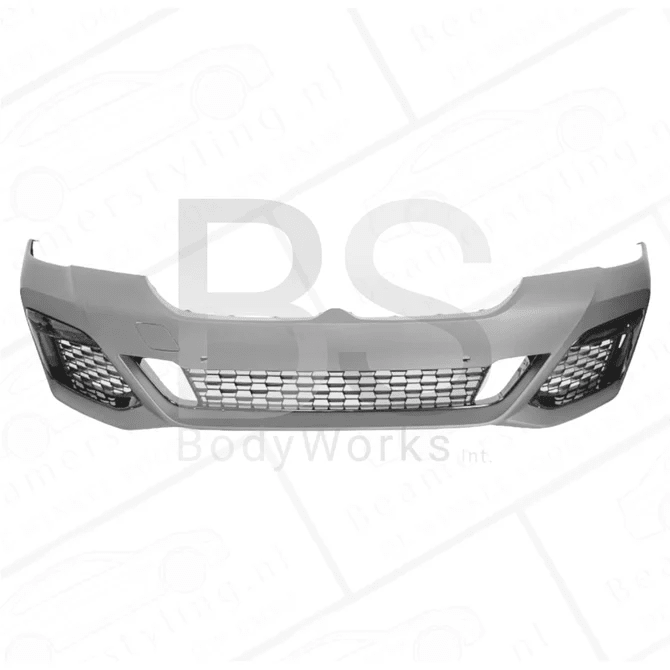 Voorbumper - BMW G30 / G31 LCI - M Pakket Look | 20-23 — Rooster Zonder ACC - Beamerstyling.nl