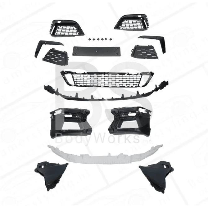 Voorbumper - BMW G30 / G31 LCI - M Pakket Look | 20-23 — Rooster Zonder ACC - Beamerstyling.nl