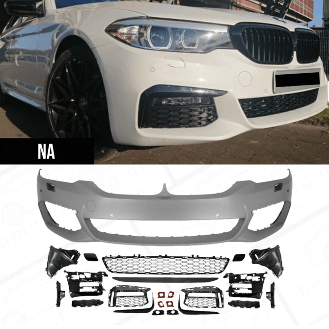 Voorbumper - BMW G30 / G31 - M Pakket Look - 6X PDC | 17-20 - Beamerstyling.nl