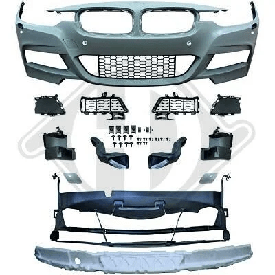 Voorbumper M Sport Pakket Look PDC BMW 3 Serie F30 / F31 2015-2019 - Beamerstyling.nl