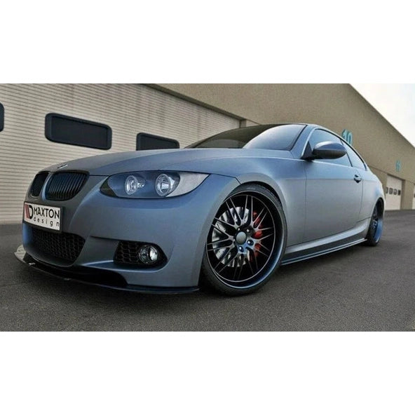 Front Lip - BMW E92 / E93 - M Pakket - Maxton Design | 06-10 — Glanzend Zwart