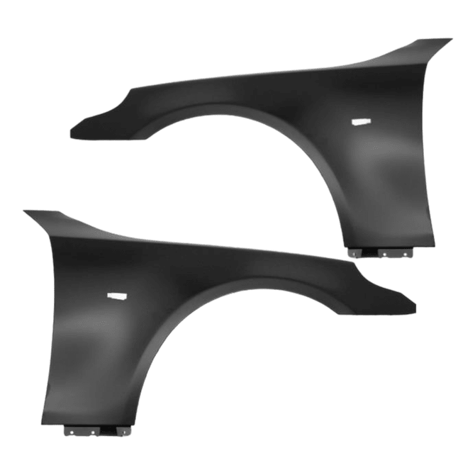 Zij-Scherm Staal | BMW 5 Serie E60 En E61 07/2003-02/2010 — Rechts (Bijrijderskant) - Beamerstyling.nl